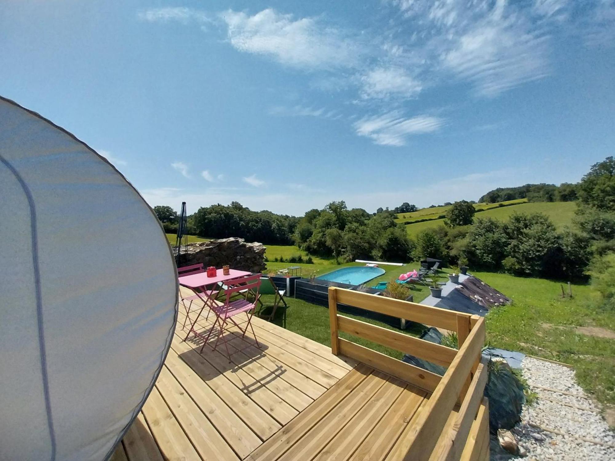 La Bubble Hotel La Salvetat-Peyrales Bagian luar foto