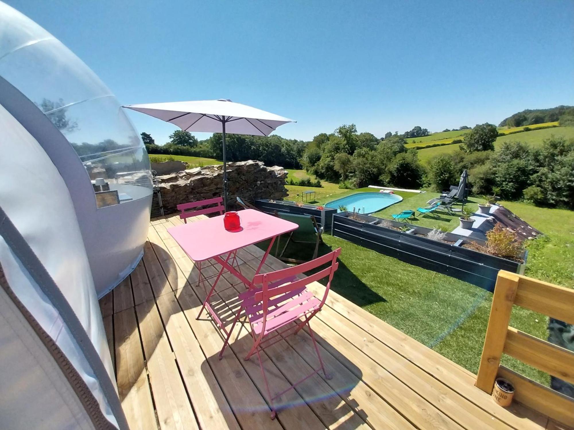 La Bubble Hotel La Salvetat-Peyrales Bagian luar foto